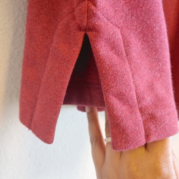 Soft Surroundings Maroon Angie Tunic Sz XL Classic - Picture 3 of 9